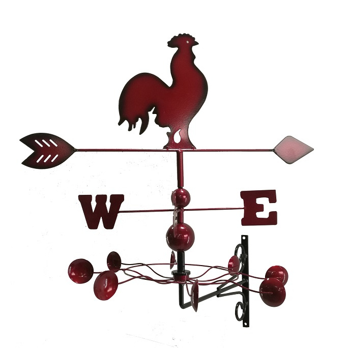 Rooster Metal Weather Vane Chicken Chook Bronze Or Red - Cam and Deb’s