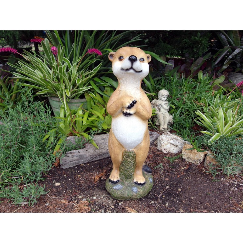 Meerkat Statue Figurine Garden Ornament Sculpture Large 66 cm - Cam and ...