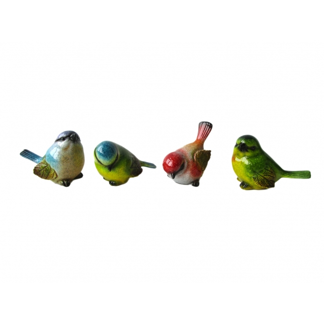 Bird Set Of 4 Ornament Figurine - Cam and Deb's Store